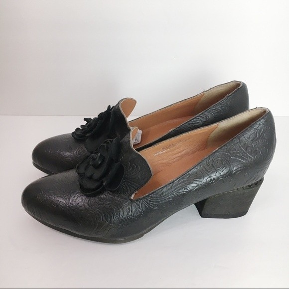NEW L'Artiste Spring Step Dark Charcoal Gray Womens Noora Heels Pumps 43 11.5 12 - Picture 5 of 14